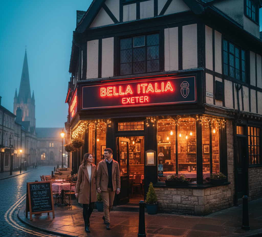 Bella Italia Exeter: A Taste of Italy in the Heart of the City