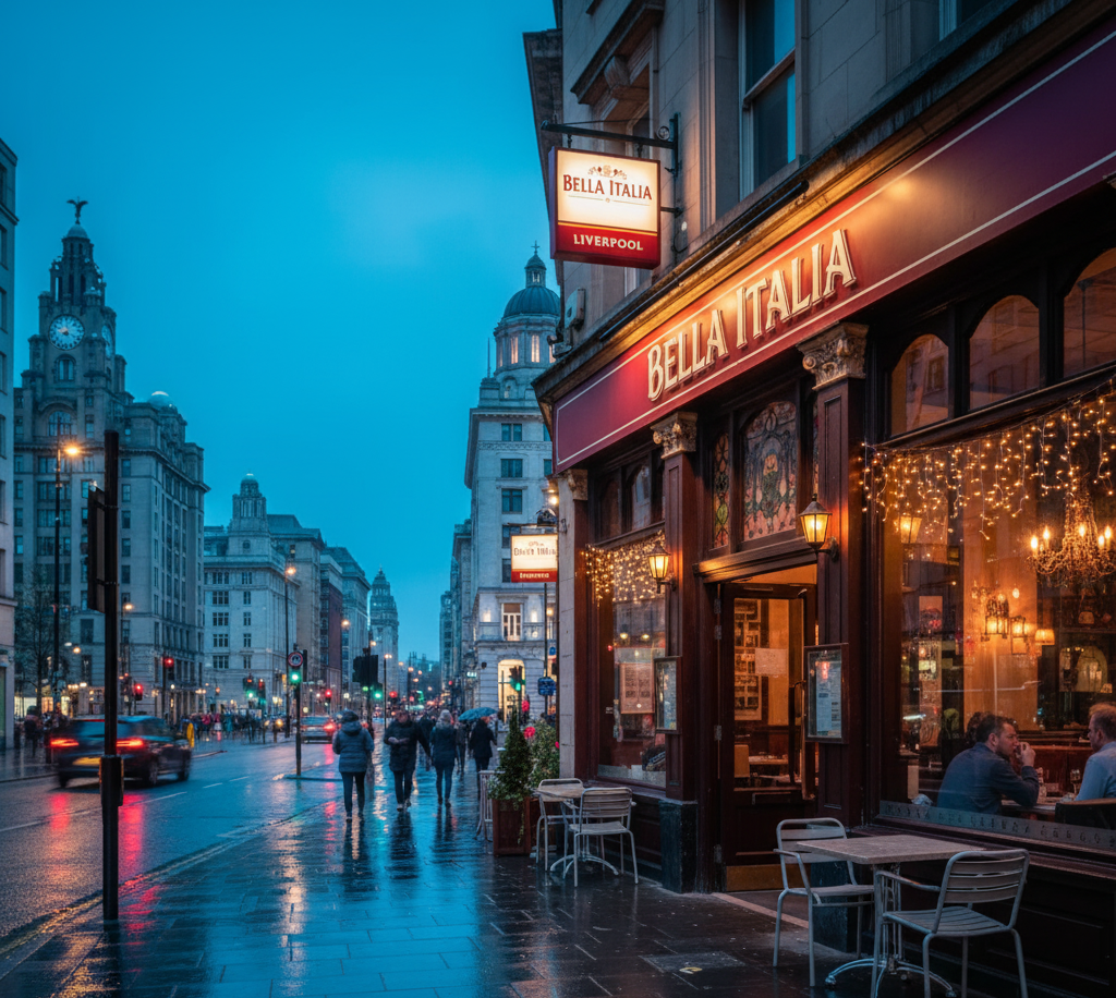 Bella Italia Liverpool: Menu, Location & Dining Guide