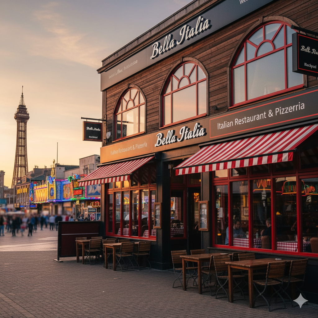 Bella Italia Blackpool: Your Go-To Italian Spot by the Beach