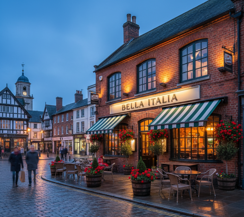 Bella Italia Mansfield: A Taste of Italy in Nottinghamshire